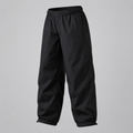 Black Parachute Nylon Pant — FINALDARK