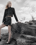 FINALDARK monochrome fashion model