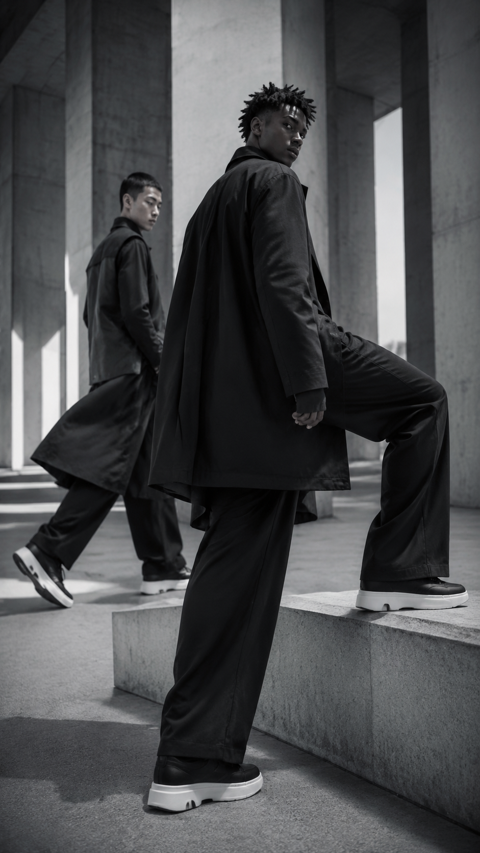 FINALDARK editorial fashion campaign