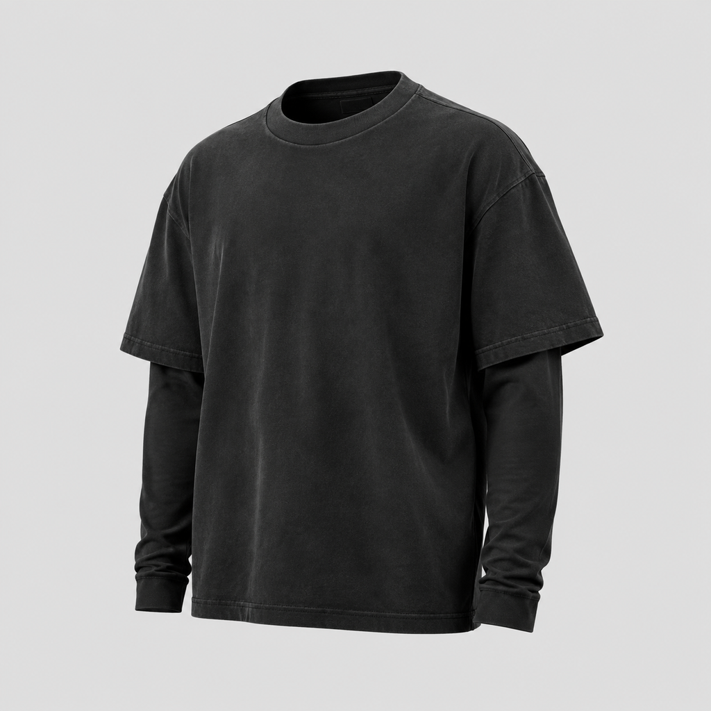 Shadow Layered Long-Sleeve product detail