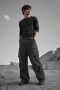 Shadow Utility Cargo worn by a FINALDARK fashion model