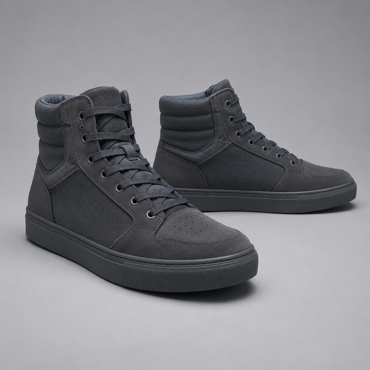 Slate Minimal High-Top — FINALDARK