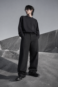 Void Baggy Trouser worn by a FINALDARK fashion model